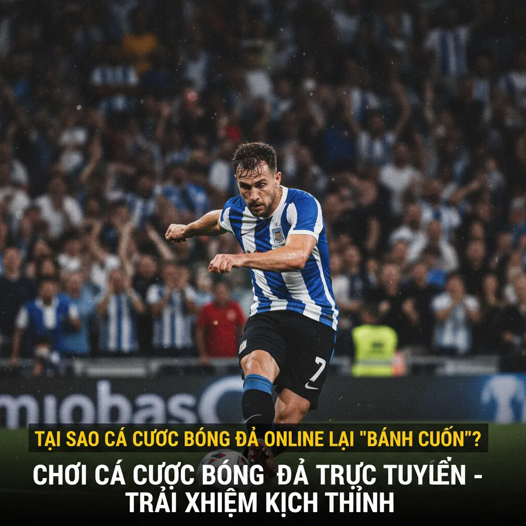 Tại sao cá cược bóng đá online lại "bánh cuốn"?